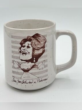Vintage The Australian Opera Westminster Coffee Mug Stoneware Jane Sutherland